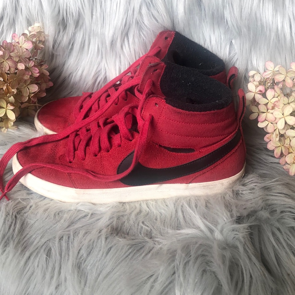 Nike red dunks